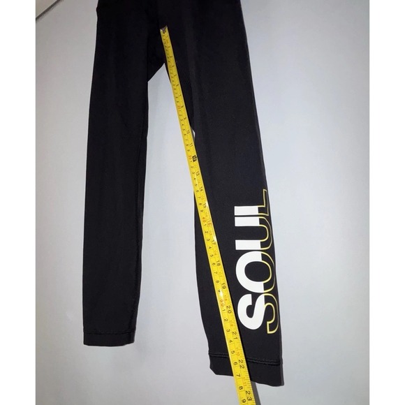Lululemon SoulCycle Wunder Under Crop Leggings Black High Rise Size 6 - Picture 5 of 8